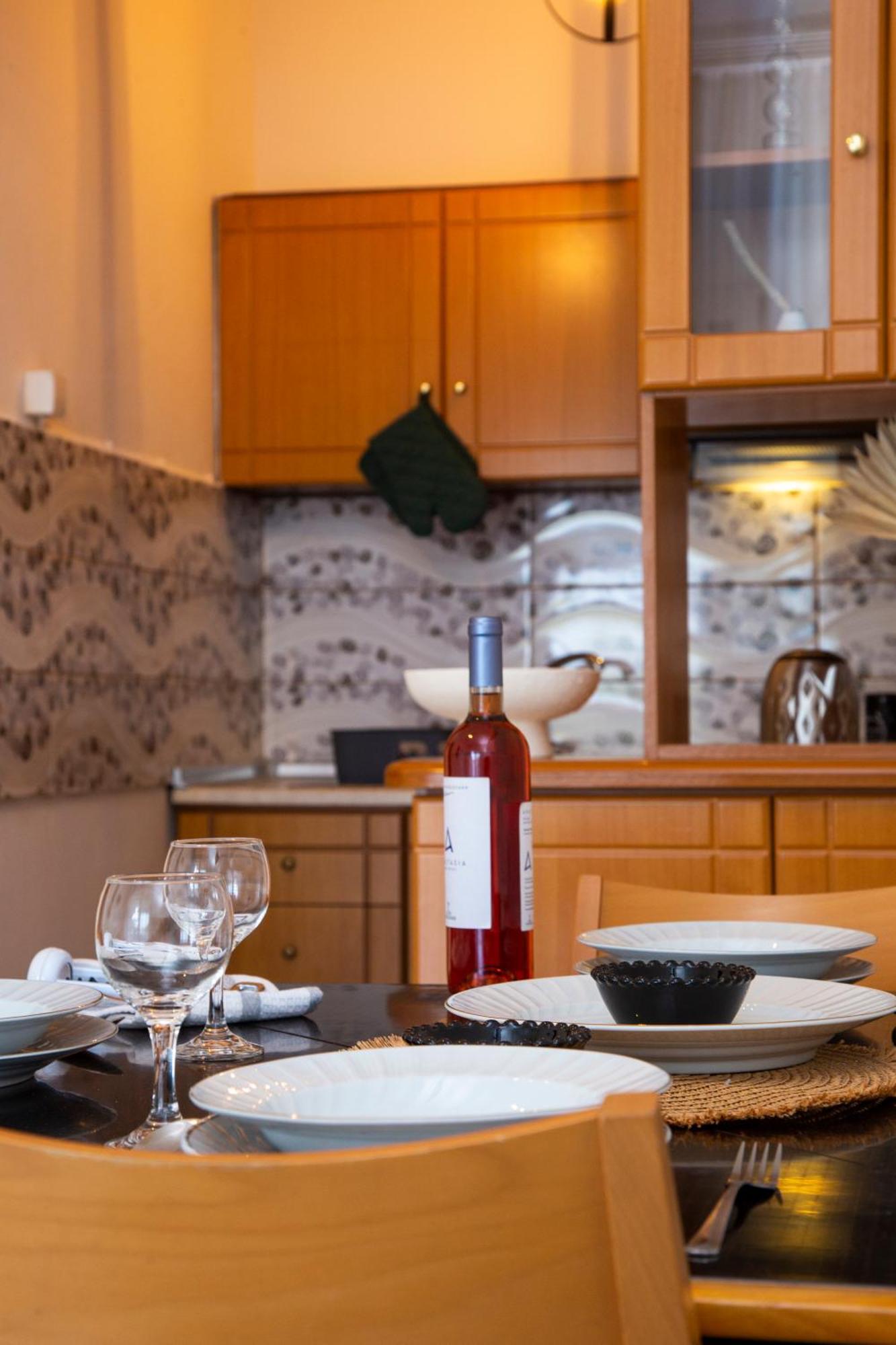 Appartement Seamoon à Néa Péramos Extérieur photo